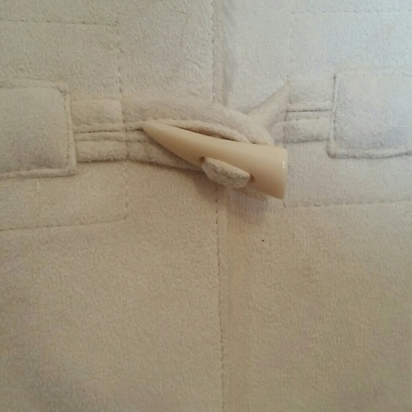 Beautiful suede jacket with lambswool inside sz L - Picture 2 of 5